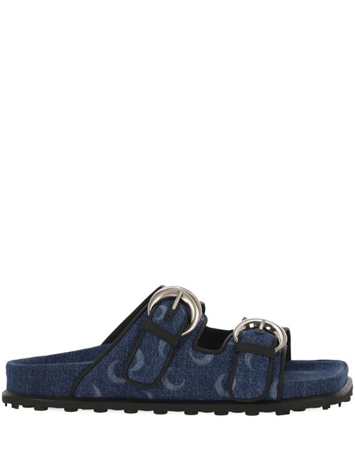 Sandalo a terra ms in denim Deadstock Marine Serre | MFW017DDEN0001BLT5